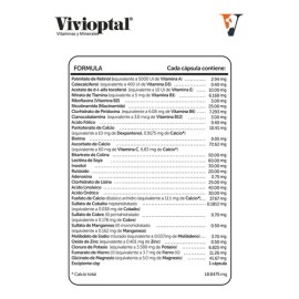 Vivioptal Multivitamínico 105 Cápsulas Ctc