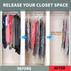 Meetall 6Pack Hanging Vacuum Storage Bag Reusable Space Saver Compressed