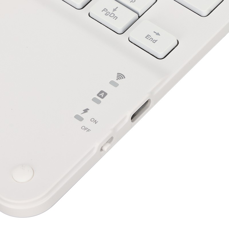 Wireless Keyboard with Touchpad Quadrate Keycap Ultra Thin 10inch Wireless