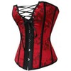 Martya Damen Korsett Body Shapewear Corsage Top mit G-String S-6XL