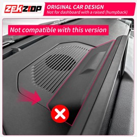 Zekzoop Dashboard Storage Box Compatible with 2024 2025 Toyota Land Cruiser Prado 250 J250 LC250 Behind Screen Organizer Dash Center Console Tray for Land Cruiser Accessories (Right-Hand Drive)