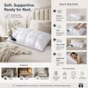 Hotel-Style Sleeping Pillow for Adults – Resilient Polyester Fill for