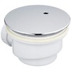 asinox 72607 Valve Drain Shower, White