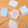 Mr. Pen- Lined Sticky Notes, 3”x4”, 6 Pads, Floral Sticky