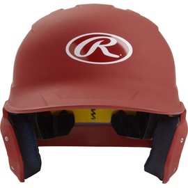 Rawlings | MACH Batting Helmet | Matte Cardinal | Junior 6 3/8" - 7 1/8"