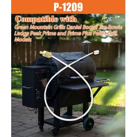12V Grills Thermal Temp Sensor Compatible with Green Mountain Daniel Boone Prime Ledge Jim Bowie Prime Peak Models,Repalce P-1209