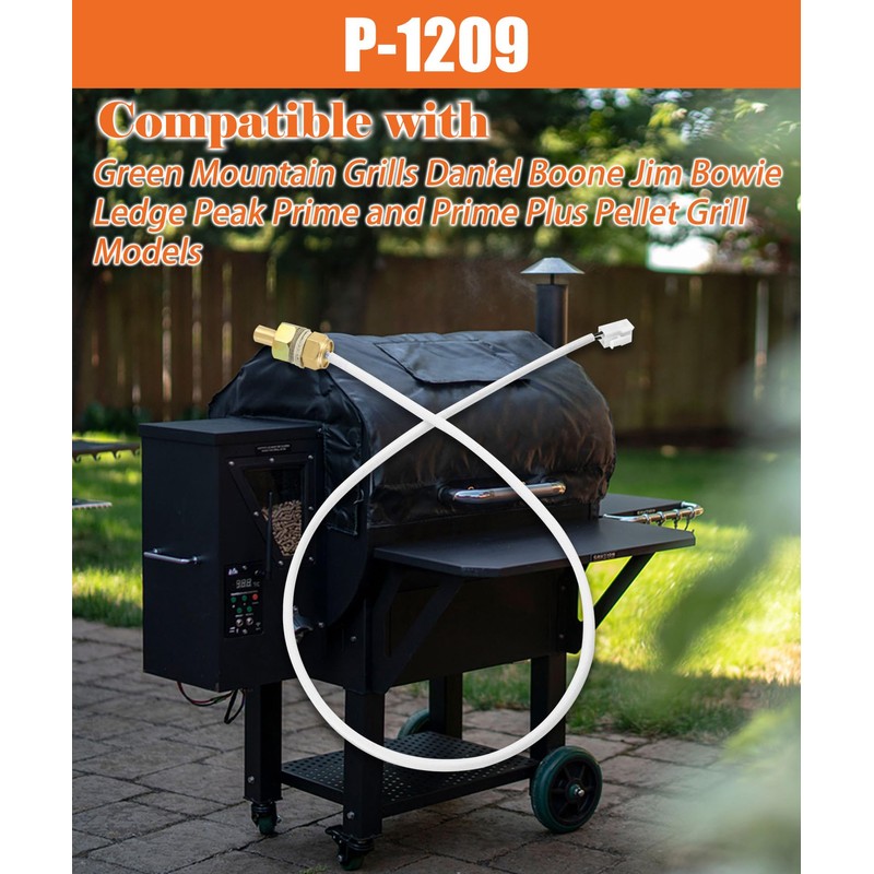 12V Grills Thermal Temp Sensor Compatible with Green Mountain Daniel