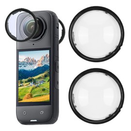 RaitWahl Premium Lens Protector for 360 X4 Sports Camera Accessories Anti-Scratch Tempered Glass Lens Protector High Transparency Optical Coating