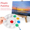 Mixing Palette, 4 Pieces, Mixing Palettes for Paint, Colour Mixing