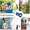 HOSUN Garden Hose Nozzle, Fireman Style Hose Nozzle, Heavy Duty