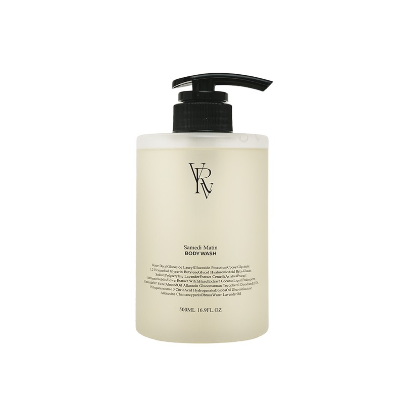 Verbue Konjac Scrub Body Wash &amp; Body Treatment 500ml Set