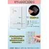 Hueapion Sticker Book Transparent for Girls Removable m5 Sticker Binder