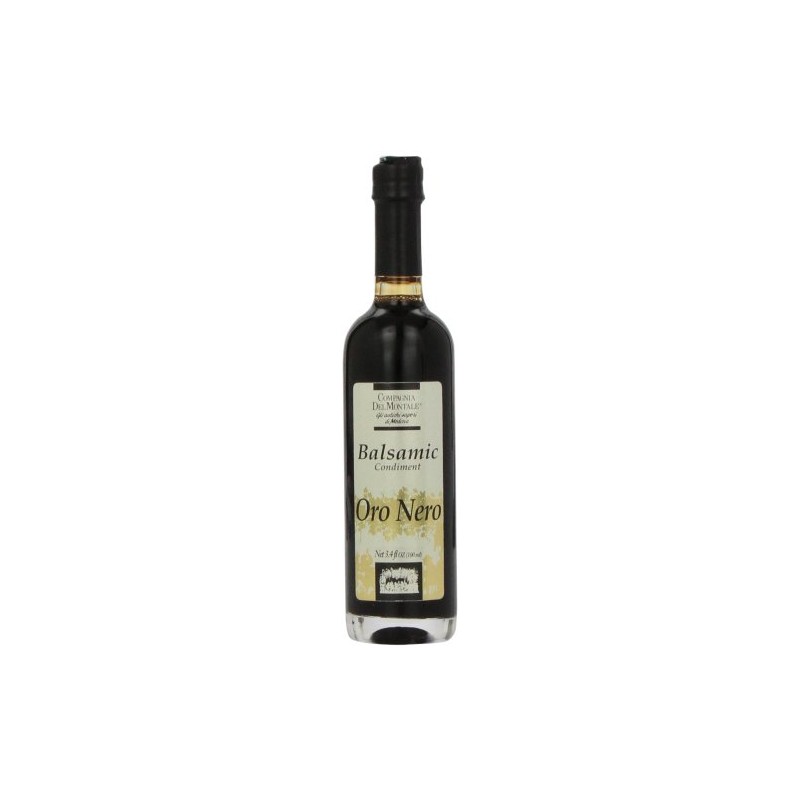 Compagnia Del Montale Balsamic Vinegar, Oro Nero, 3.4 Ounces