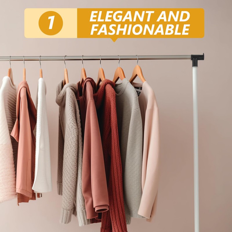 Luxshiny 2Pcs Clothes Rack Right Angle Clothes Drying Rack Connector