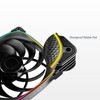 Geometric Future Squama 2503R Reverse Blade RGB PWM Fan -