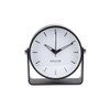 Karlsson [DL] Alarm Clock Calm Metal Black