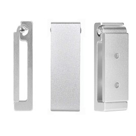 YOCZOX 3 PCS Foldable Wall Hook, Invisible Folding Aluminum Wall Mount Hook Headphones Holder Coat Hook Creative Clothes Hook for Kitchen Bathroom Bedroom, Holds up to 15 KG (Silver)