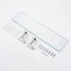 KES Glass Shelf for Bathroom, Floating Glass for Wall Shelves