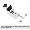 PATIKIL 0.49" Hole Dia. Desk Clamp, 2 Pcs Aluminum Alloy