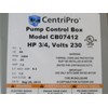 GOULDS CentriPro 3/4 HP 230V CONTROL BOX SUBMERSIBLE WATER WELL