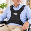 Adjustable Wheelchair Torso Support Vest for Adults – Black Positioning