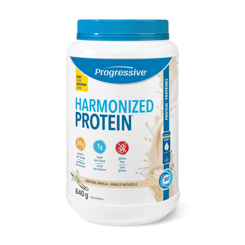 Progressive Progressive Harmonized Whey Protein Powder Supplement - Vanilla flavour,