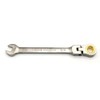 TMAX 3/8 inch Flex-Head Ratcheting Combination Wrench Set, 72-Teeth, Cr-V