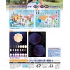 Nishi Kei Limex MMY-22 ajiki B5, 2 Pieces, Moon Phases
