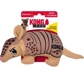 KONG Maxx Ballistic 2 Layered Assorted Tough Dog Toy (Armadillo, Small)