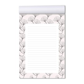 Ginkgo Notepads, Writing Pads, DIN A5 Format, 2 Pads