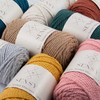 S SENSY 2 Skeins of Premium Macrame Cord 3mm 100%