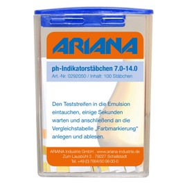 Ariana – PH Replacement Test Strips 100 Pieces