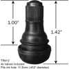 Tire Valve Stem Tool Remover & Installation - 4x Shorty
