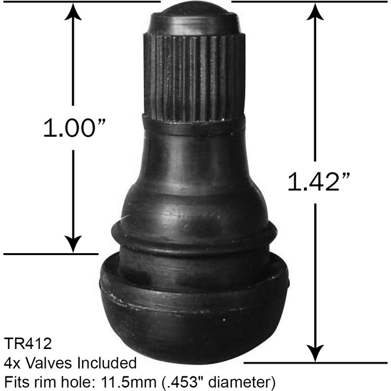 Tire Valve Stem Tool Remover & Installation - 4x Shorty