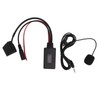 Wireless Bluetooth Audio Adapter Car Radio Aux Cable with Microphone