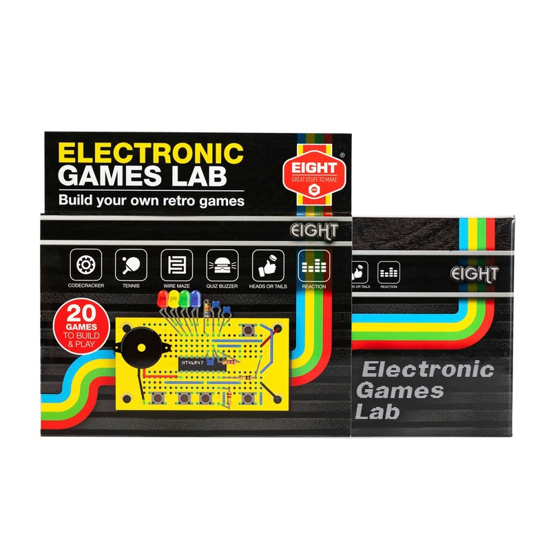 Eight EGL2779 Build Your Own Electronics Game Lab