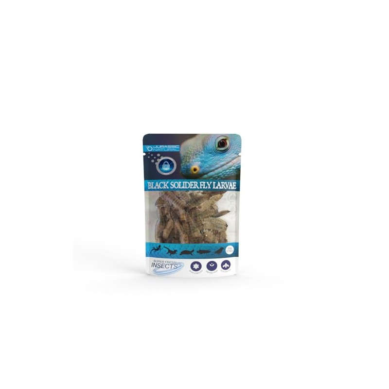 Jurassic Natural Black Soldier Fly Larvae Single Pack 0.70oz