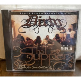 DIRTY Tha First Supper CD NEW Mega Rare Black Klown  Montgomery Alabama Rap
