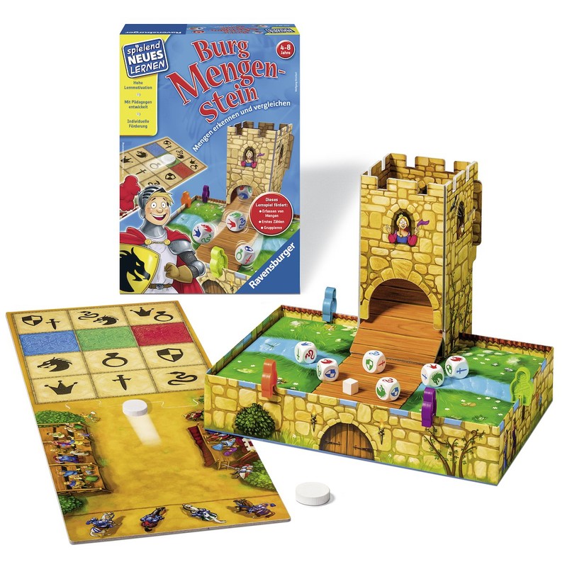 Ravensburger 25026 4 "Castle Mengenstein" Game