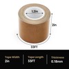 Yozxviu Teflon Tape, 2 Inch x 33 Ft x 0.18mm,