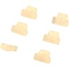Kluson USA Saddle Set Of 6 For Nonwired ABR-1 Tune-O-Matic Bridges Nylon