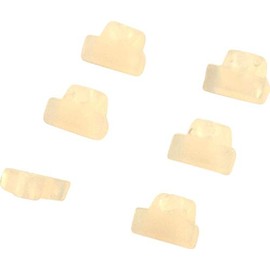 Kluson USA Saddle Set Of 6 For Nonwired ABR-1 Tune-O-Matic Bridges Nylon