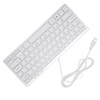 USB Wired Keyboard 78 Scissor Keys 13 Shortcut LED Indicator