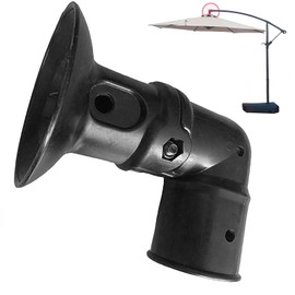 LDZBUOM Outdoor Patio Umbrella Parts Replacement,Outdoor Courtyards Patio Umbrella Accessories Steering Bracket (Bend Head)