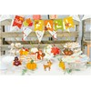 Hello Fall Banner Thanksgiving Fall Decoration Autumn Pumpkins Maple Leaves