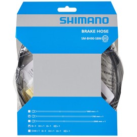 Shimano Disc Brake BH90SBM hoseBanjCnct RR BK, Black