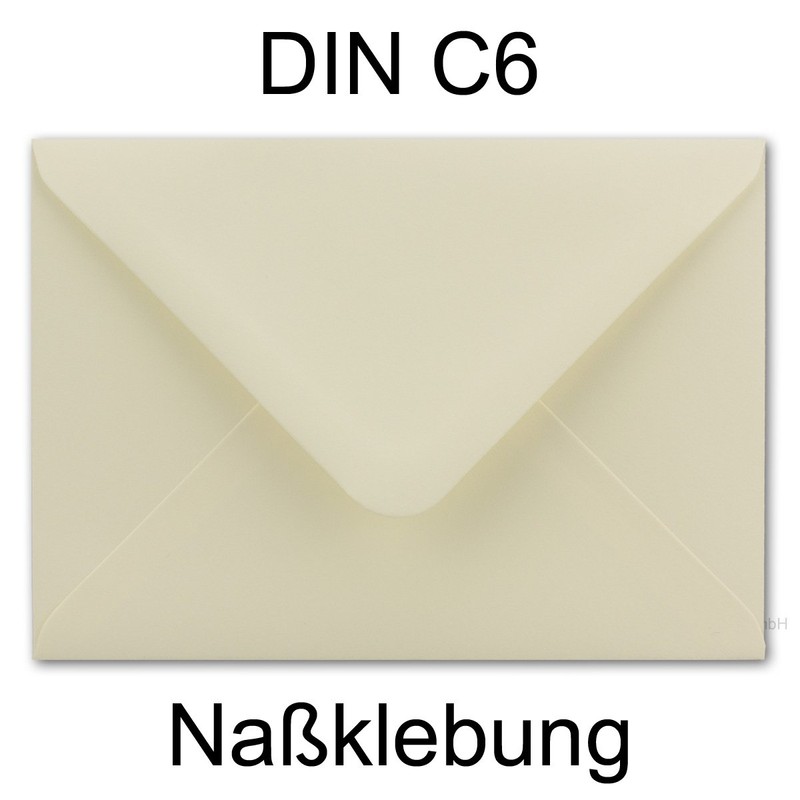 NEUSER PAPIER 75x envelopes DIN C6-11.4 x 16.2 cm with