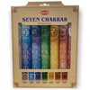 Seven Chakra Incense Sticks, 7 Pack x 20 Sticks =