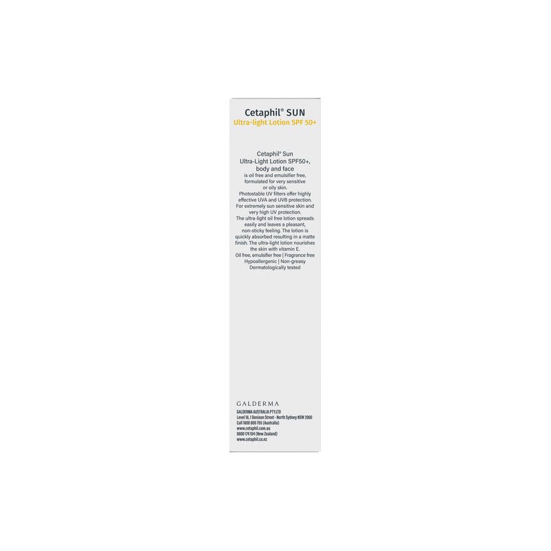 Cetaphil Sun Spf 50+Ultra Light Lotion 100mL