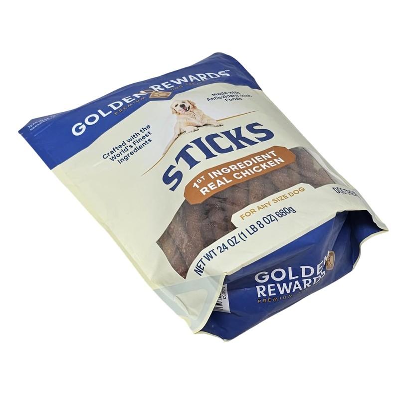 Golden Rewards Chicken Stick Dog Treats, 24 Ounces